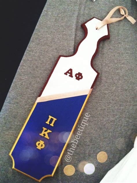 The Beetique: Sorority // Fraternity Paddle | Fraternity paddles ...