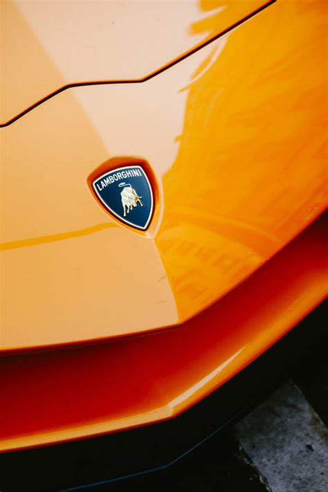 Download free Orange Hood Lamborghini Galaxy Wallpaper - MrWallpaper.com