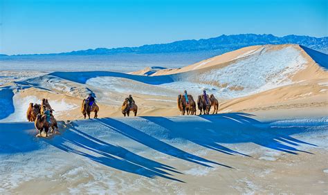 Mongolia in winter