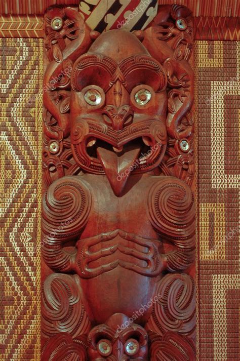 MAORI CARVINGS Stock Photo by ©mharzl 2994707