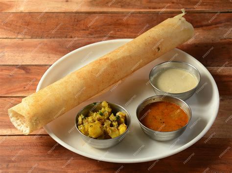 Premium Photo | Masala dosa a south Indian traditional and popular ...