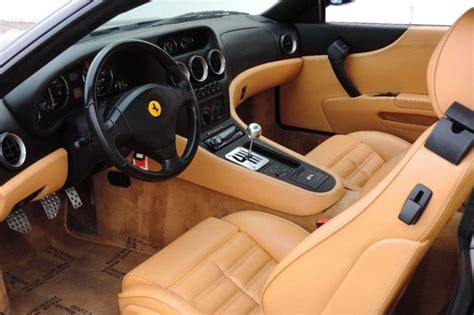 Ferrari 550 Maranello tan Interior | Automotive design, Ferrari, Maranello