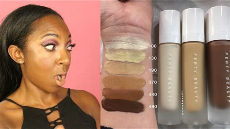 25 ++ fenty beauty foundation shades swatches 567826-Fenty beauty foundation shades swatches ...