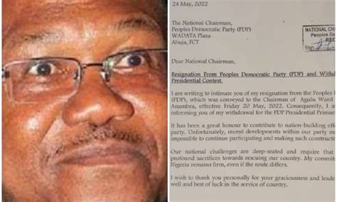 What Is Next For Peter Obi As Resignation Letter Goes Viral? [See Photo]