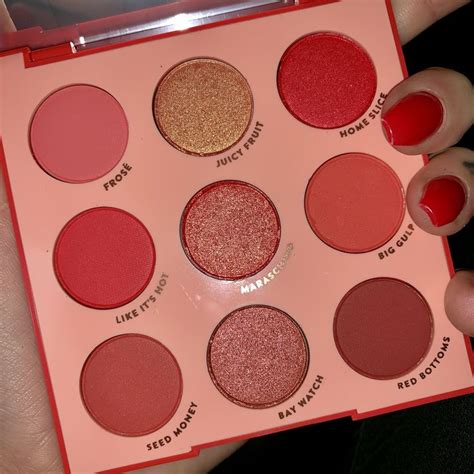 Red Eyeshadow Palette | Eyeshadow makeup, Makeup palette, Makeup eyeshadow