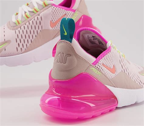 Nike Air Max 270 Trainers Barely Rose Atomic Pink - Hers trainers