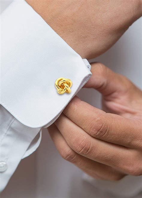 Get Gold Knot Cufflinks at ₹ 719 | LBB Shop