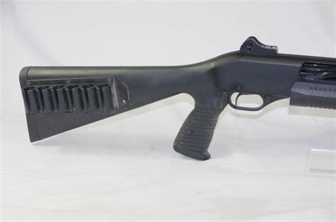 Stevens Model 320 Tactical Pump Action With Fiber Optic Sight Protec Light Tact. Railwow Lk 12 ...