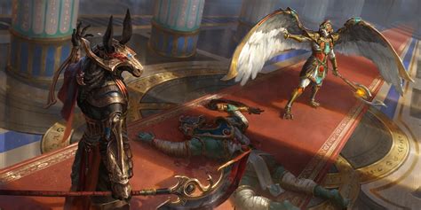 Horus vs Set | Horus, New gods, Smite