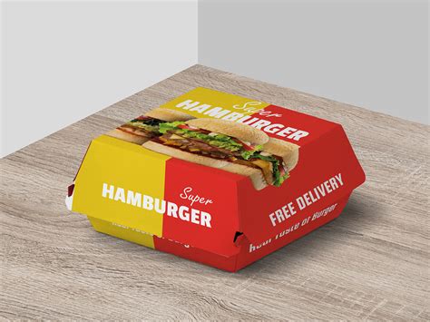 Burger Box Design :: Behance