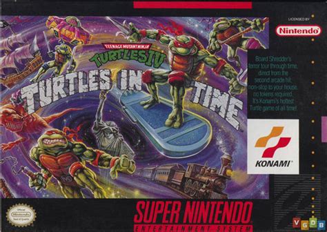 Teenage Mutant Ninja Turtles IV: Turtles in Time - VGDB - Vídeo Game Data Base