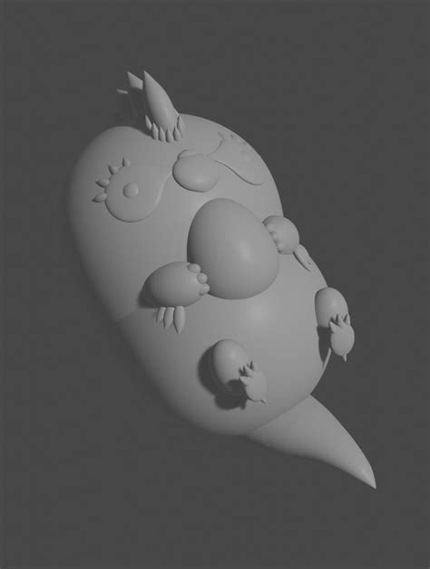 3D print model Monster hunter egg fan art - Kulu Yaku