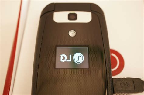 Brand New LG B470 Black AT&T Flip Phone