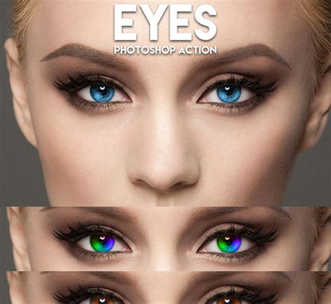 Eye Photoshop Actions | Free PSD Actions