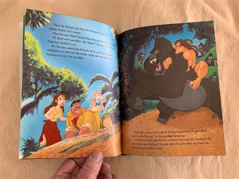Vintage Golden Books Disney's Tarzan First Edition - Etsy