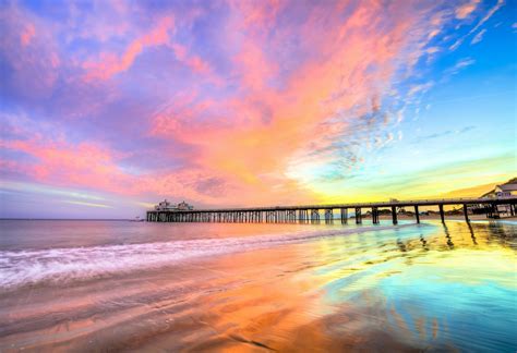 🔥 Free Download Hollywood Beach Sunset Wallpaper At Wallpaperbro by ...