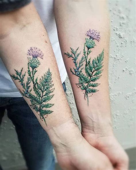 Top 65 Best Thistle Tattoo Ideas - [2021 Inspiration Guide] | Scottish tattoos, Thistle tattoo ...