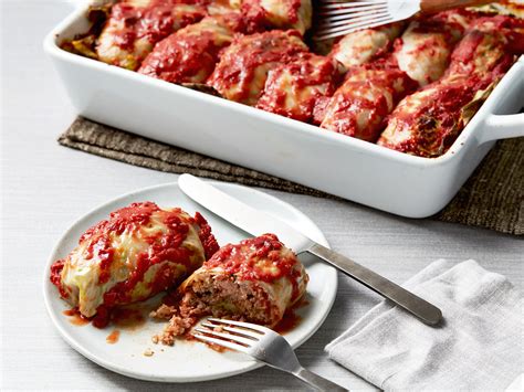 Stuffed Cabbage Rolls (Galumpkis) | Recipe | Food network recipes ...