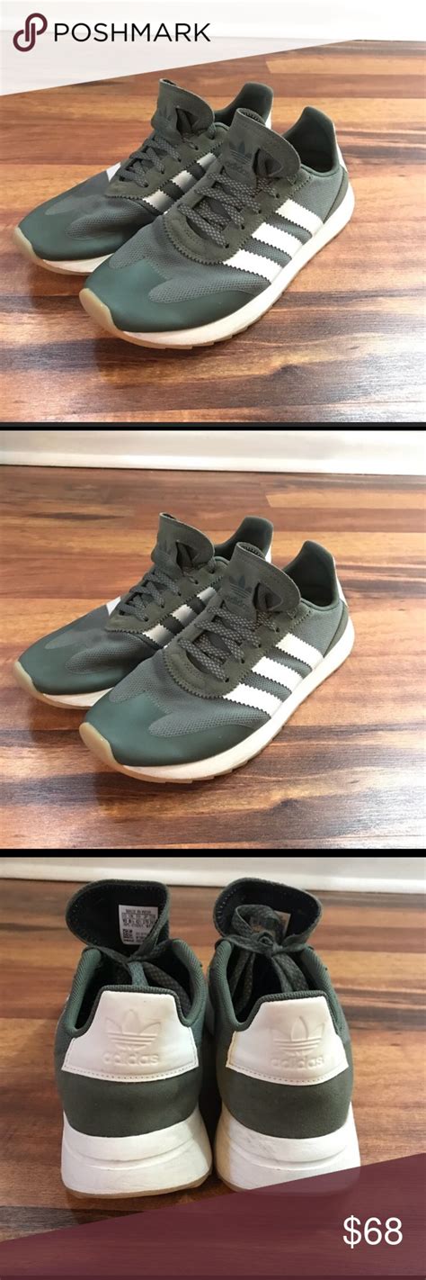 ADIDAS Olive Green Classic Sneakers | Classic sneakers, Adidas women ...