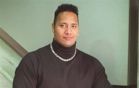 Dwayne 'The Rock' Johnson recreates classic '90s turtleneck photo