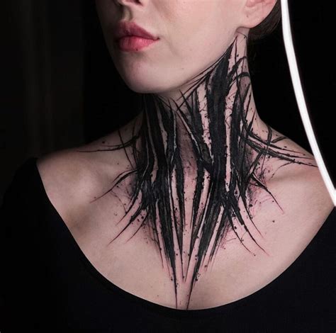 30+ Attractive Neck Tattoo Art For Women – IdeasDonuts