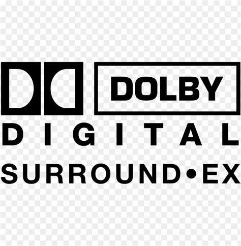 Free download | HD PNG dolby digital surround ex logo dvd dolby digital ...