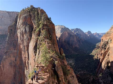 Angel’s Landing hike in Zion National Park, Utah, USA. : r/hiking