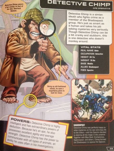 Detective chimp | Justice league dark, Chimp, Detective