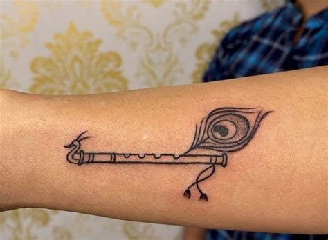 15+ Lord Shri Krishna Tattoo Designs and Meanings 2024