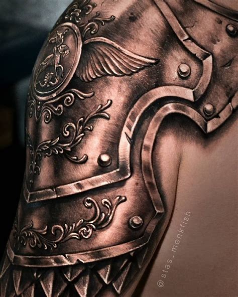 101 Incredible Armor Tattoo Designs You Need to See! | Outsons | Men's Fashion Tips And Style ...