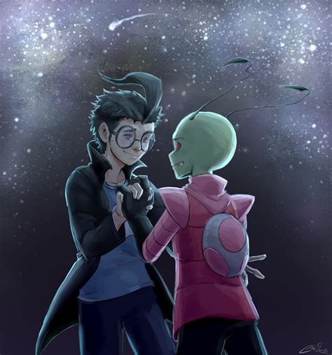 ArtStation - "IZLoveDay" (event) - Invader Zim fan-art