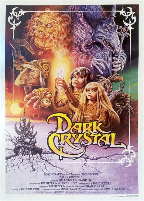 "Dark Crystal" #Original Film Poster from #Italy, 1983, 55" x 39 ...