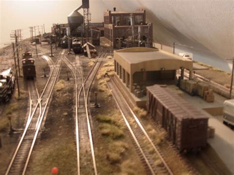 My HO Scale Layout Steam and Diesel Locomotive facility-2 | Model ...