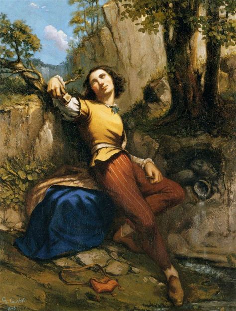 Courbet,_Gustave_-_The_Sculptor_-_1845 | Gustave courbet, France art, Art