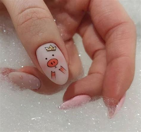 15 Stylish Pig Manicure Ideas | PetPress | Pig nail art, Pig nails ...