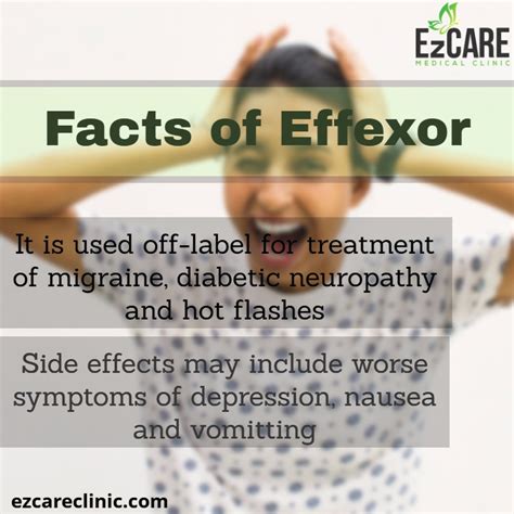 Effexor for anxiety - EZCare Clinic