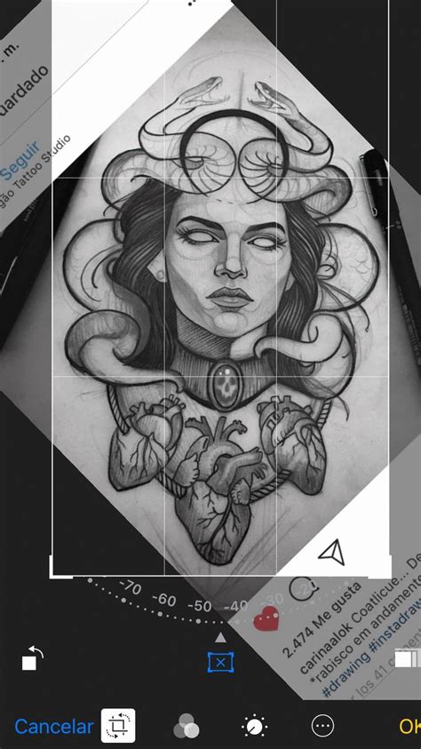 Medusa … | Medusa tattoo, Mythology tattoos, Tattoo drawings