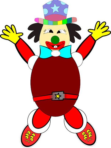Circus Clown Man · Free vector graphic on Pixabay