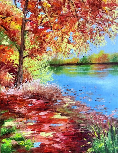 Indian Summer Painting by Marina Wirtz | Fine Art America