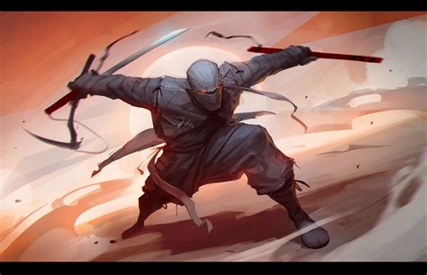 Some ninjas, Aleksey Bayura | Ninja art, Samurai art, Character art