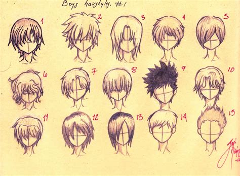 Anime male hairstyles | hairstyles6d