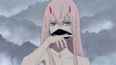 Zero Two Darling in the Franxx is a Trash by lucielferre on DeviantArt