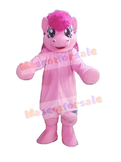 Pink Pony Horse Mascot Costume Animal