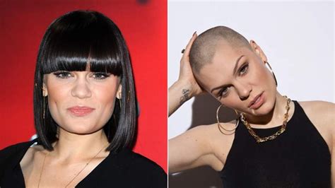 Jessie J Has Hair Shaved Off For Charity | Ents & Arts News | Sky News