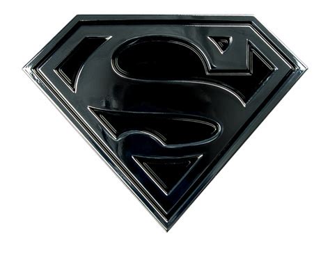 Black Superman Logo Superman Superman Logo Black And - Clip Art Library