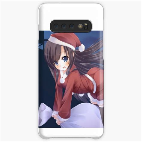 "Holiday Anime Girl Phone Case" Case & Skin for Samsung Galaxy by Octosaurus | Redbubble