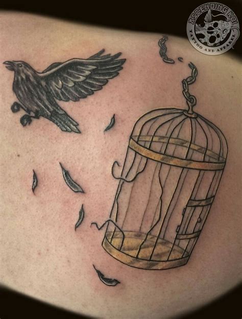 Pin by Jennifer Adams on bird cage tattoos | Birdcage tattoo, Cage tattoos