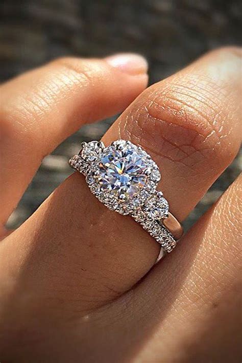 Princess Cut Cushion Halo Engagement Ring | these-are-the-best-days