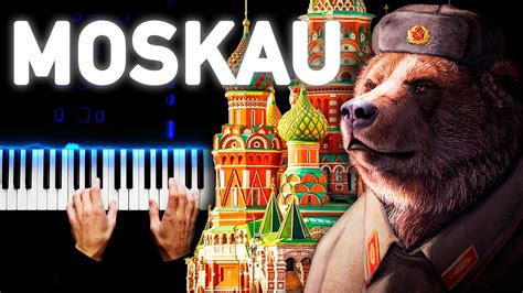 MOSKAU - Piano cover - YouTube