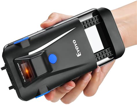 Eyoyo 2D Bluetooth Barcode Scanner,Phone Back Clip On Scanner,Portable,3-In-1 USB & Wireless ...